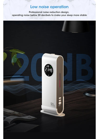 Essential Oil Diffuser Smart Mini USB Charging Ultrasonic Aromatherapy Automatic Atomization Air Purifier for Home Office