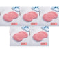 1-6Pcs Exfoliating Foot Brush And Back Scrubber Anti-Slip Suction Cup - Deep Cleansing And Exfoliating Tool For Body Dirt