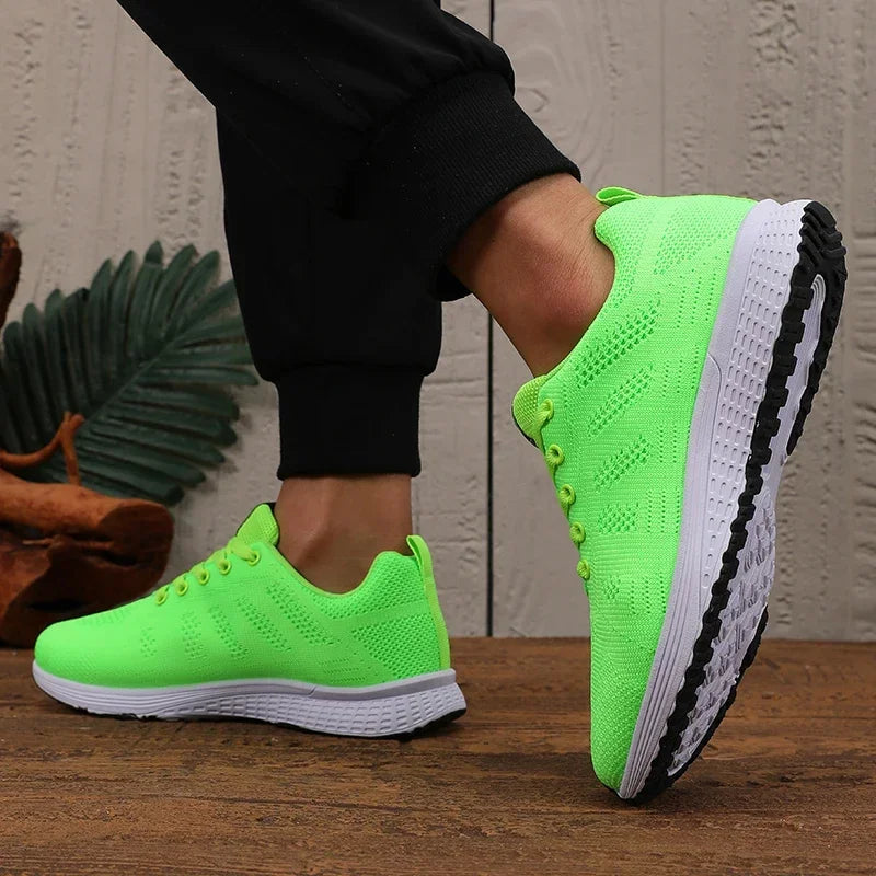 Men's Colorful Trendy Shoes Fashionable Luxurious Design Lightweight Breathable Comfortable Durable Mesh Training Sports Shoes
