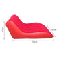 Outdoor Inflatable Velvet Lazy Sofa Tent Portable Camping Home Use S-Shape Lazy Sofa for Relaxing And Reclining
