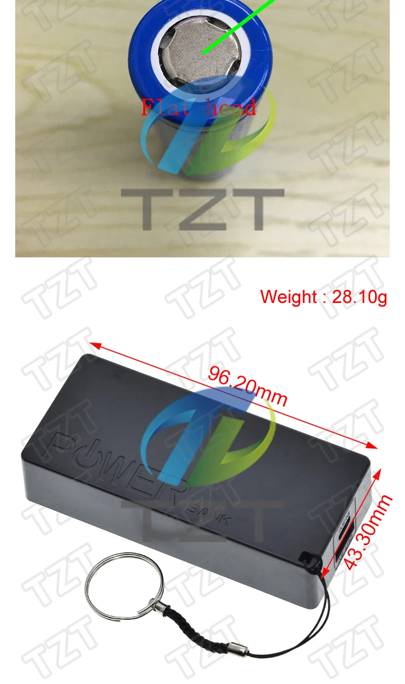 2X 18650 USB Power Bank Battery Charger Case DIY Box For iPhone For Smart Phone MP3 Electronic Mobile Charging QIY25 D3S