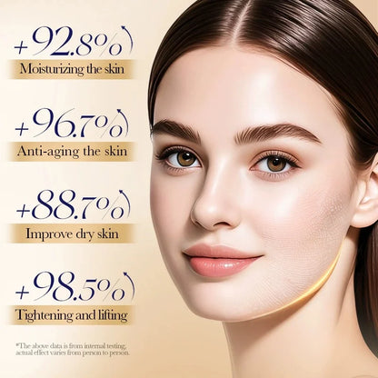 1 Box of 10 Collagen Anti-Wrinkle Single-Use Essence Serums, Moisturizing and Hydrating, Refreshing and Non-Greasy