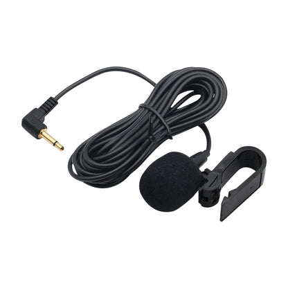 NEW Mini Car Audio Microphone 3.5mm Clip Jack Plug Mic Stereo Professionals Wired External Microphone For Auto DVD Radio 3m Long