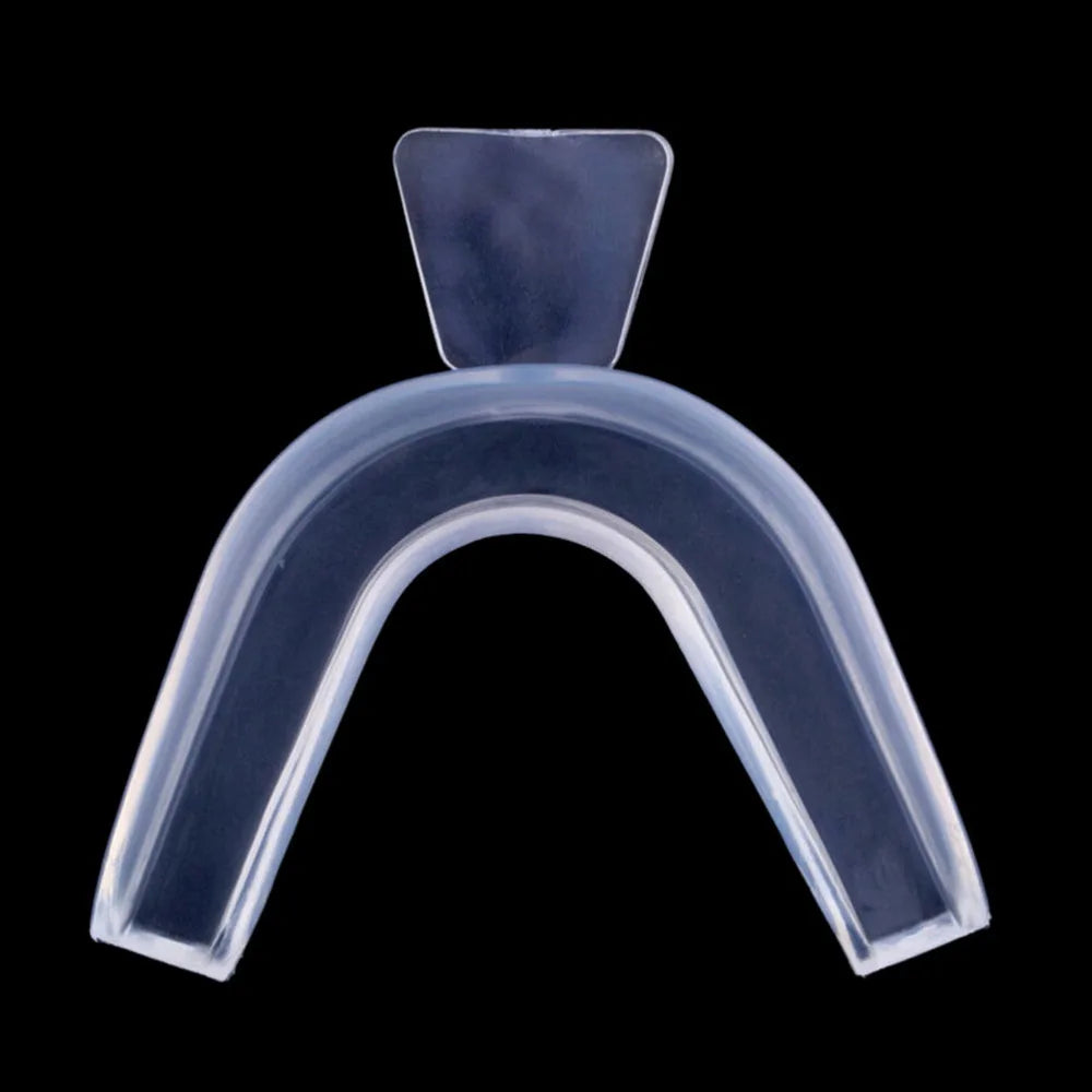Anti Snoring Mouthguard Device Stop Snore Trays Silicone Mouthpiece Apnea Guard with Box for Men Women Good Sleep