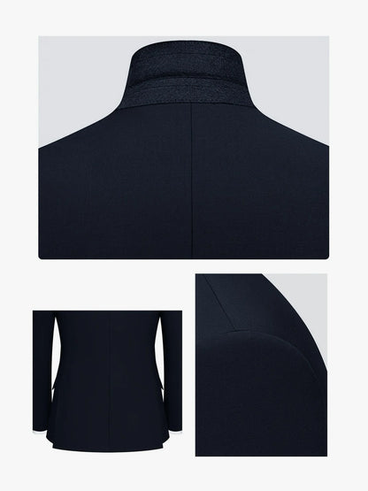 Men's Suit 2pcs Set, Elegant Formal Jacket And Pants, Great Wear for Wedding, Party And Formal Dinner