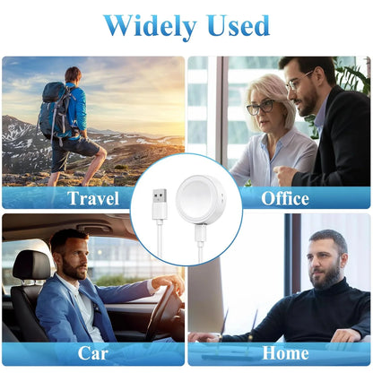 Ładowarka 2USB do Samsung Galaxy 8/7/6/6 Classic/Watch 5/5 Pro/4/3/Active/2 Akcesoria do smartwatchy Szybka ładowarka Zapasowa ładowarka