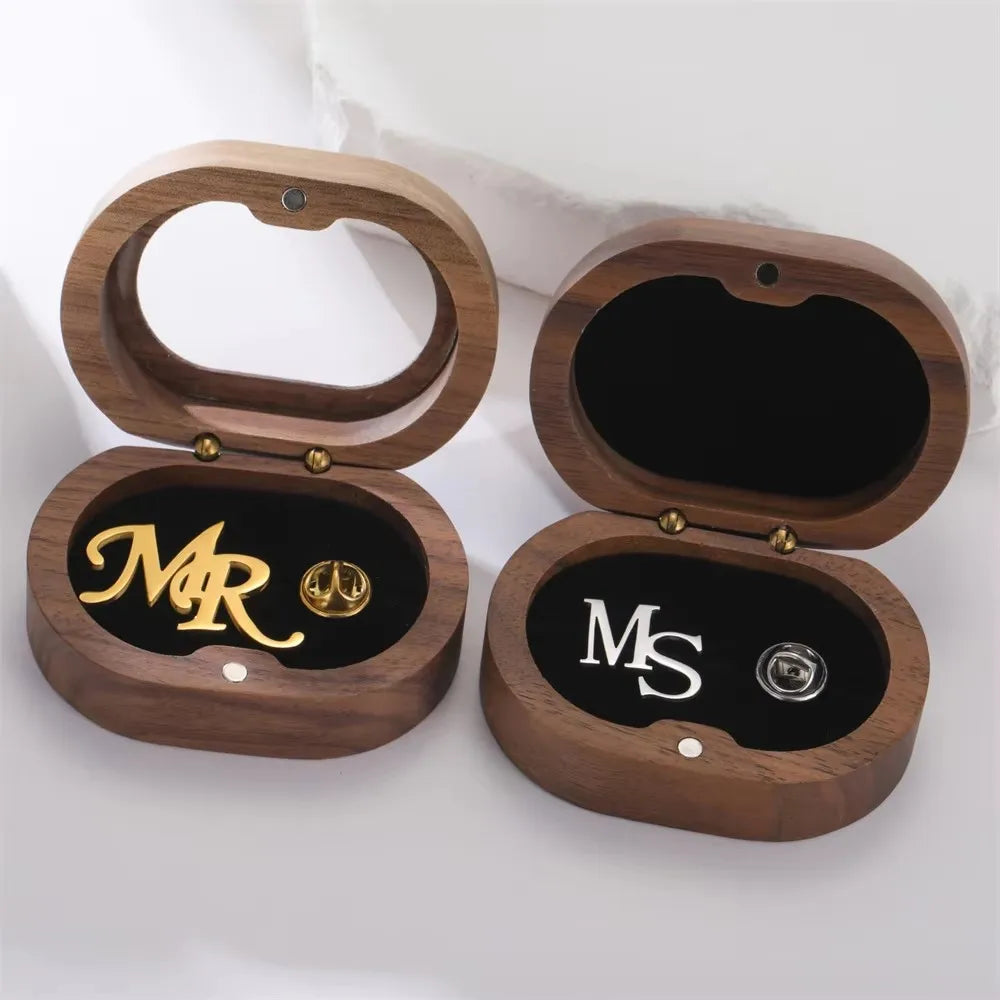 My Shape Custom Initials Brooch for Men's Suit for Casual Sweater Coat Personalized Letters Pins Badge Nameplate Brooch Jewelry