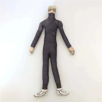 Anime Gojo Satoru Itadori Yuji Geto Suguru Cosplay Doll Plush Stuffed Cotton Dolls Abstract Iron Wire Skeleton Room Decoration