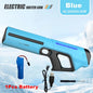 Electric Water Guns for Adults Powerful Squirt Automatic Suction Water Storage Gun Blasters Summer Pool Outdoor Game Toy Gift