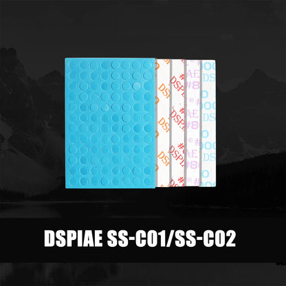 DSPIAE SS-C01 SS-C02 Self Adhesive Sponge Sanding Disc Sponge Sandpaper Double Side Abrasive Model Tools Polishing Sponge