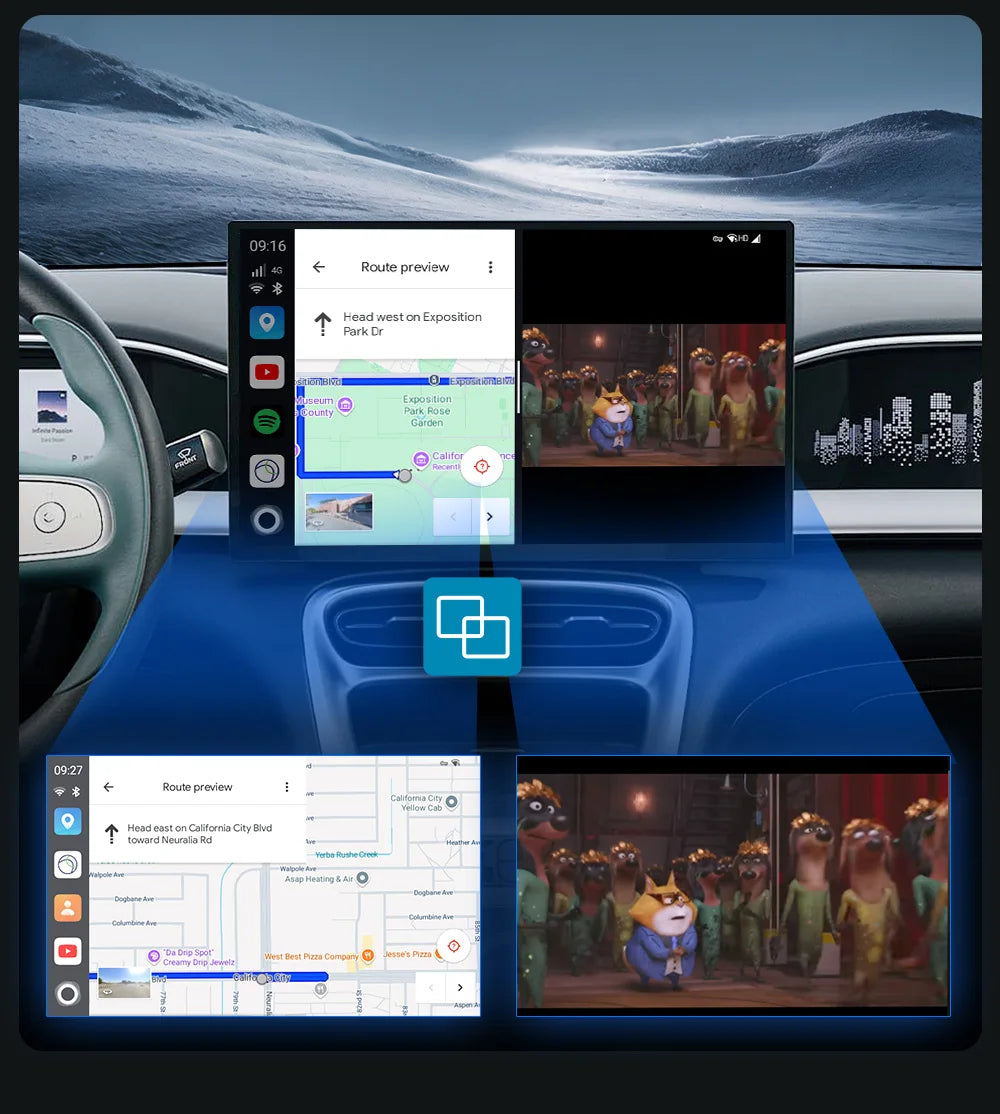 2026 5G Car Ai box SM6350 CarPlay Wireless Android 15.0 Ultra2 Android Auto Wireless Ai Box Support Youtube Netfilx IPTV BT5.1