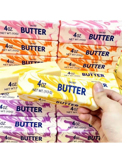 Hot 2026 Butter Stick Squishy Squeeze Toy Soft Butter Stick Slow Rebound Stress Ball Fidget Toy Sensory Stress Relief Fidget Toy