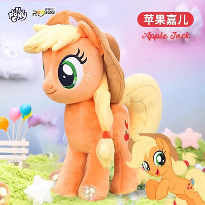 2026HotNew My Little Pony Plush Toys Twilight Sparkle Pinkie Pie Rarity Fluttershy Applejack Rainbow Dash Stuffed Doll Xmas Gift