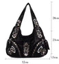 Versatile Women Handbags Leopard Shoulder Bag Top-handle Bag Fashion Satchel Dumpling Pack Shoulder Bag Large Tote Bag Purse
