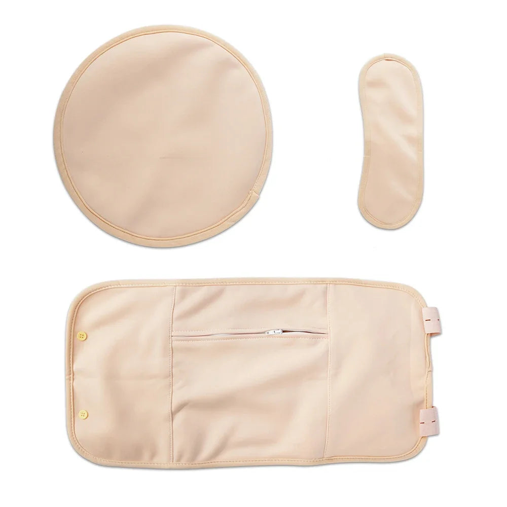 Castor Oil Pack Waist Wrap Organic Oil Compression Wrap Self Conditioning Improvement Supplies For Bowel Movements Digestion