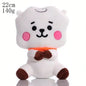 LINE FRIENDS BT21 Kpop Anime 10–24 Cm Cartoon Plush Toy Backpack: Cute Korean-Style Doll—Perfect for Christmas and Birthdays