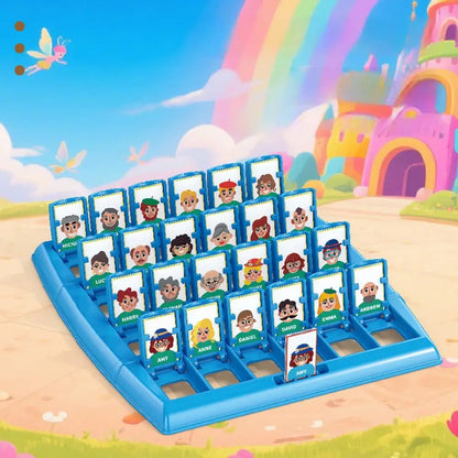 Guesses Who I Am Board Game Memory Logic Card Board Game Educational Guessing Board Toy for Family Party Gathering