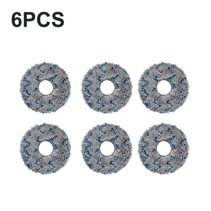 For Ecovacs Deebot X1 OMNI/TURBO,T10 OMNI/TURBO/X1S PRO Dust Box,Main Side Brush,Hepa Filter, Mop Rag Dust Bags Mop Cloths Parts