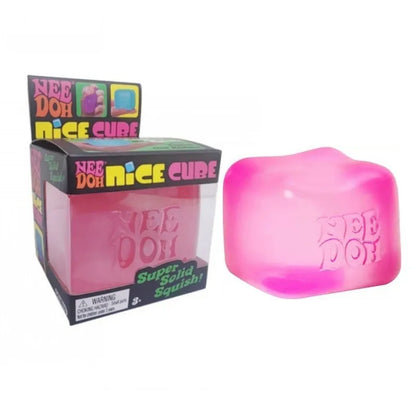 Slow Rebound Maltose Ice Cube Water Cube Squish Block Needoh Soft Squeeze Fidget Toy Stress Relief Vent Squishy Gift For Teens