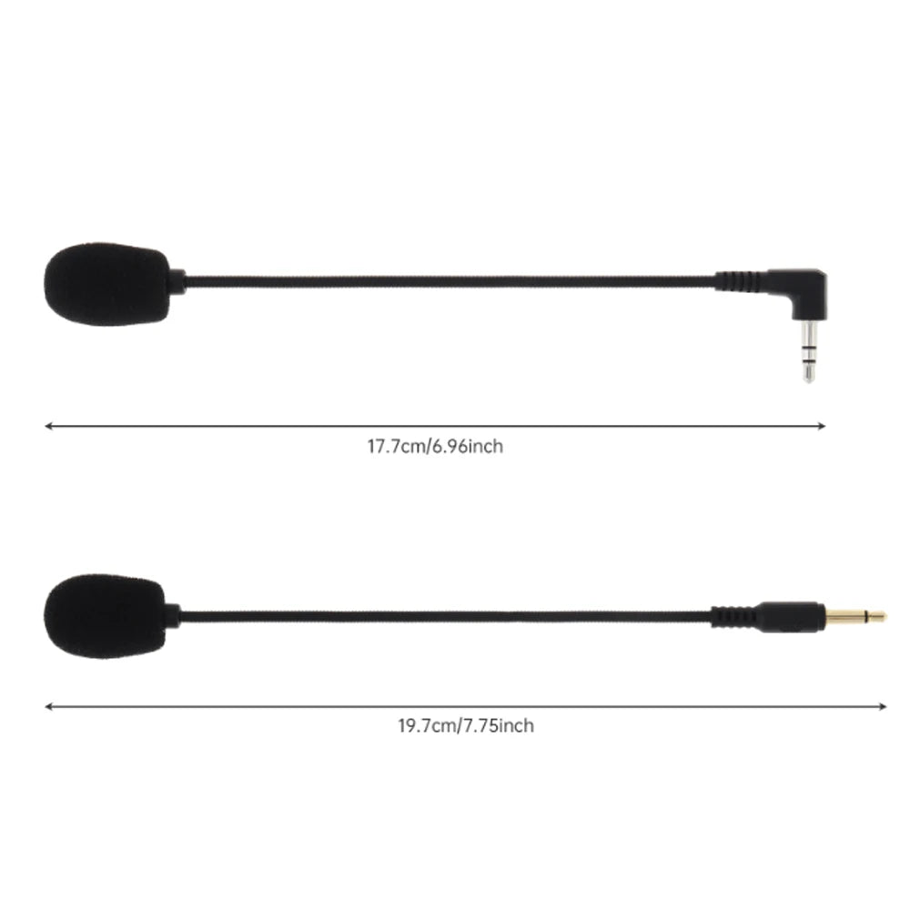 1 pc 3.5mm Microphone 90 Angle Bending Folding Metal Hose Microphone Capacitor