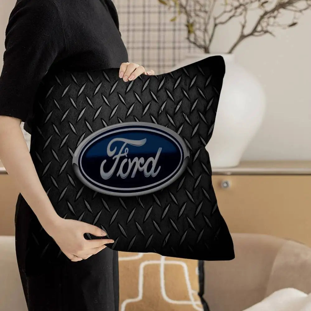 Car F-Ford Pillow Anime Pillow Sofa Bed Head Pillow Cover Cushion Cover 45x45 cm Fashion