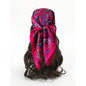 New Luxury Print Imitation Silk Square Scarf Thin Vintage Headkercheif Hijab Foulard Bandana Hair Scarf Headband Women