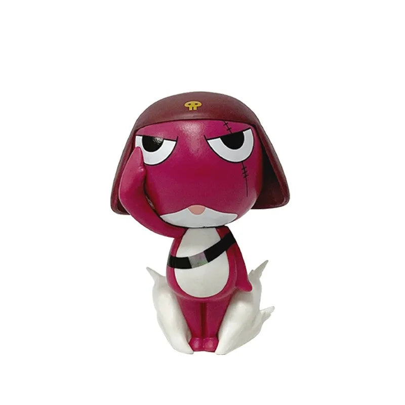 11cm Keroro Gunso Anime Figure - Sergeant, Private Second Class, Corporal I Cute PVC Model, Desktop OrnamentGift & Collectible