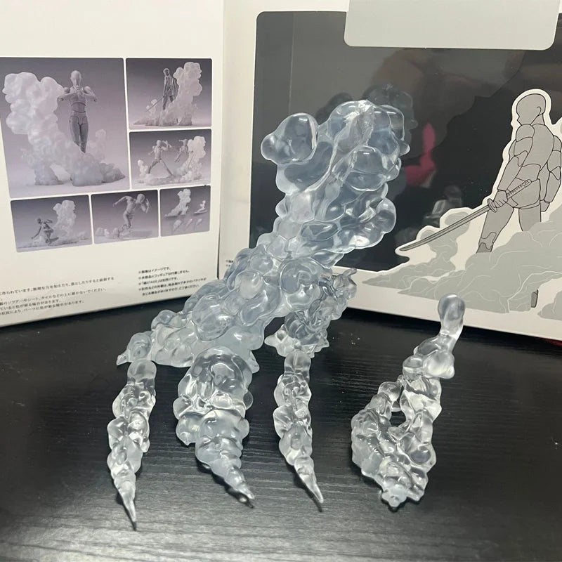 EFFECT Smoke Cloud Special Effect Parts Universal Scene Accessory For 1/12 Articulated Action Figure Model Diorama Display Decor