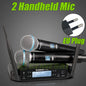SENNESAI GLXD24 B58 Professional Dual Wireless Microphone 600-699MHz System Stage Performances UHF Dynamic 2 Channel Handheld