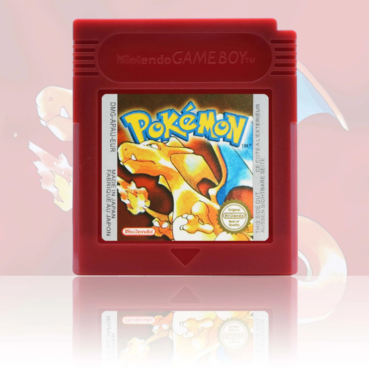 GBC/GBA EUR Version Pokemon Crystal/Yellow/Emerald/Fire Red/Leaf Green Game Cartridge Video Game Card High Quality with Battery
