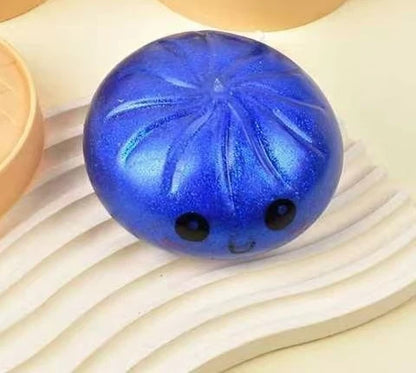 Soft Gel Simulation Bun Squishy Toy Creative Stress Relief Fidget Toy Blind Box for Adults