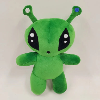 15/34CM AFTONSPARV Green Alien Kawaii Plush Toys Cute Soft Stuffed Cartoon Anime Dolls For Kid Birthday Christmas Gift