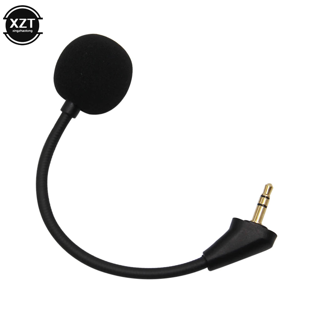 3.5mm Headsets Microphone Replacement for Kingston HyperX Cloud Alpha 2 II X Core Pro Silver Cloudx Gaming Headsets Headphones