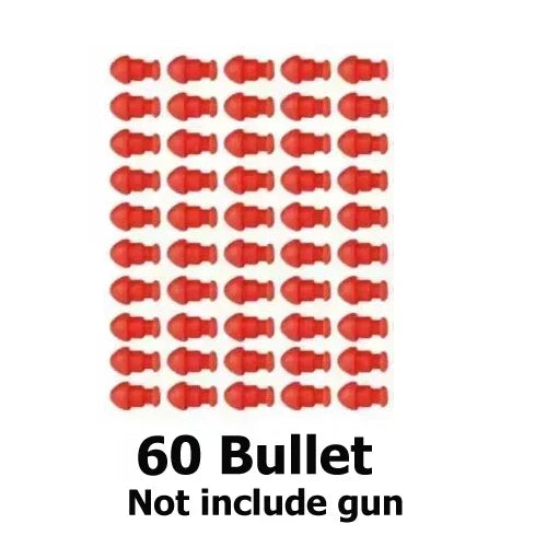 Hanging Toy Gun Continuous Firing Building Block Pistol Shell Throwing Airsoft Blowback Empty Outdoor CS Weapon for Boys Adult