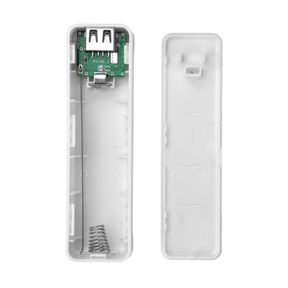 Welding-free 1-cell 21700 Mini Battery Power Bank Case 21700 Battery Box DIY Mobile Power Supply Box Kit Not Including Batteries