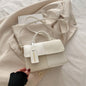 Elegant Women's Handbag Crossbody Shoulder Bag, Snap Closure Tote Bag, Everyday Accessory, Geometric Pattern, Fashion Lovers
