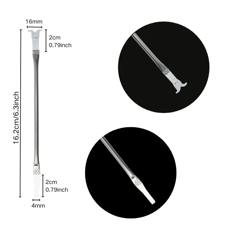8 In 1 CPU IC Phone Repair Tools Glue Remover IC Chip Repair Thin Blades Piratical Repair Hand Tool For Mobile Phone Computer
