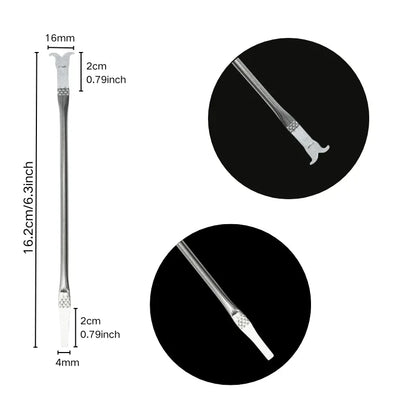 8 In 1 CPU IC Phone Repair Tools Glue Remover IC Chip Repair Thin Blades Piratical Repair Hand Tool For Mobile Phone Computer