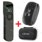 Rechargeable Medical Oximeter Strap Lanyard Fingertip Pulse Oximeter Blood Oxygen Saturation Monitor Digital LED Display Child