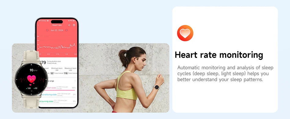 7.6MM Smart Watch 1.32'' AMOLED HD Screen Men Women Sports Watches LED Flashlight BT Call Heart Rate Health Care Smartwatch 2026