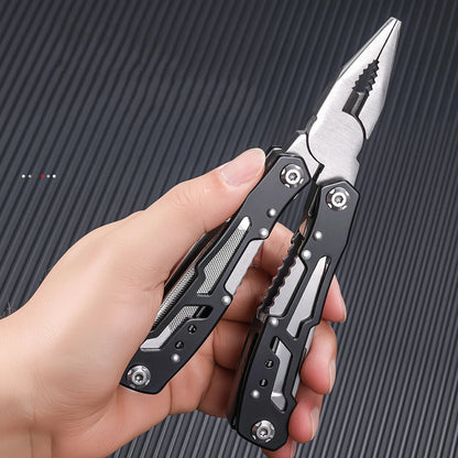 Pocket Mini Pliers Screwdriver Folding Small Multitool Opener Nail File Precision Pliers Hand Tools Outdoor Emergency Tool