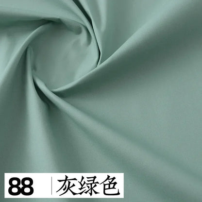 145x50cm Solid Color Pure Cotton Poplin Clothing Fabric DIY Handmade Clothes for Girls, Plain Color Antique Skirt Cotton Cloth
