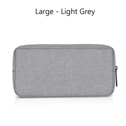 Digital Accessories Storage Bag Portable USB Cable Earphone Organizer Makeup Cover Travel Gadget Devices Pouch