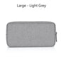 Digital Accessories Storage Bag Portable USB Cable Earphone Organizer Makeup Cover Travel Gadget Devices Pouch