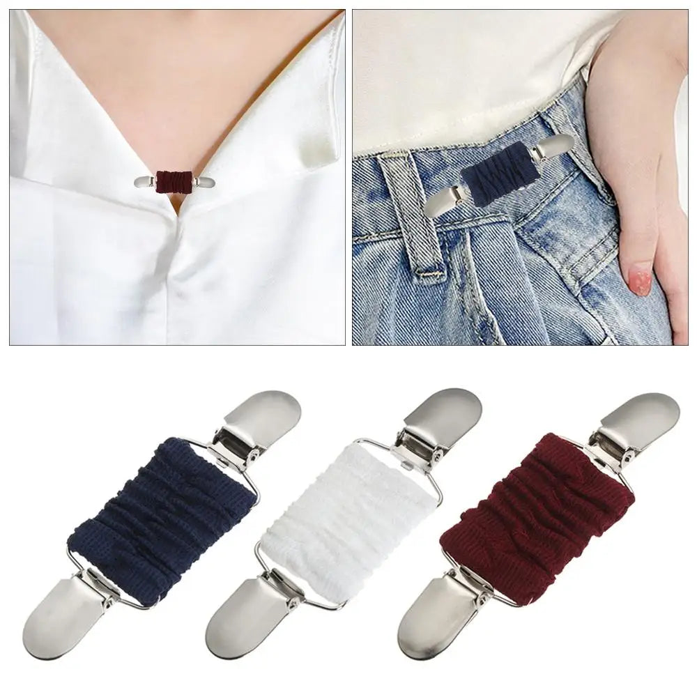 Color Dress Clips Back Cinch for Women Kids Cardigan Collar Clips to Tighten Dress Fit Dress Cinch Clips Shirt Clips Shawl Clip