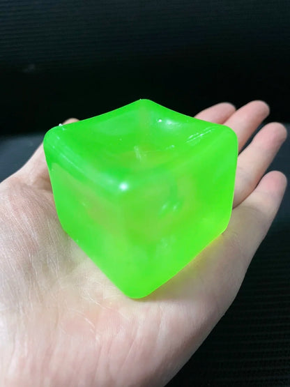 Squishy Plasticity Mochi Fidget Toys Transparency Coconut Oil Maltose Squeeze Toy Funny Anti-stress Sensory Toy for Adults Gifts