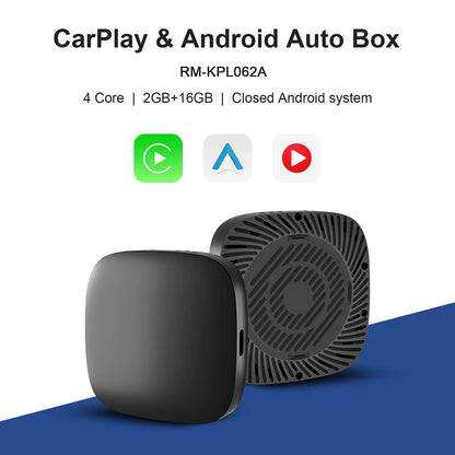 Android 13 Carplay AI Box Wireless Android Auto Smart TV Box For Youtube Netflix Toyota Mazda Hyundai Haval GMC Ford MG VW Kia