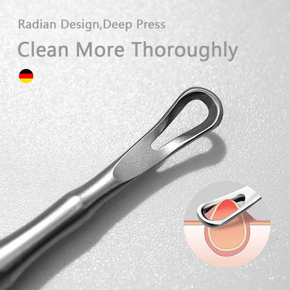 New German Blackhead Clip Tweezers Acne Blackhead Removal Needles Pimples Beauty Artifact Blemish Extractor Remover Needle Tool