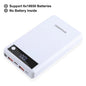 HAWEEL DIY 6 x 18650 Battery 24W Fast Charge Power Bank Box Case with Display Not Include Battery