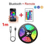 RGB Ambient Light Strip USB 5V LED 5050 Music Sync Flexible Tape Smart Home Lights Remote APP Control for Room TV DIY Decoration